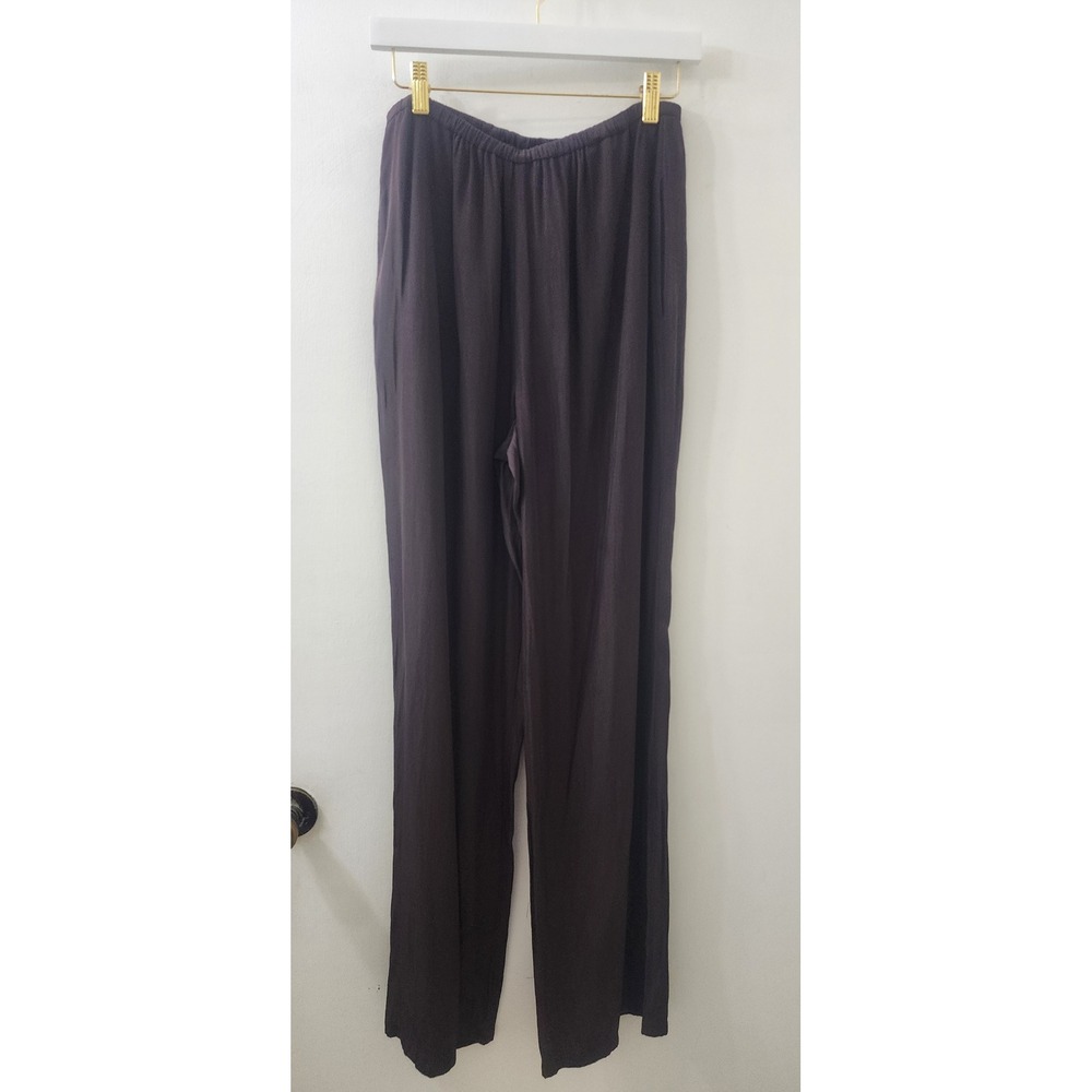 A.L.C. Espresso Brown Wide Leg High Rise Drawstring Pants Size 4 2PANT00616